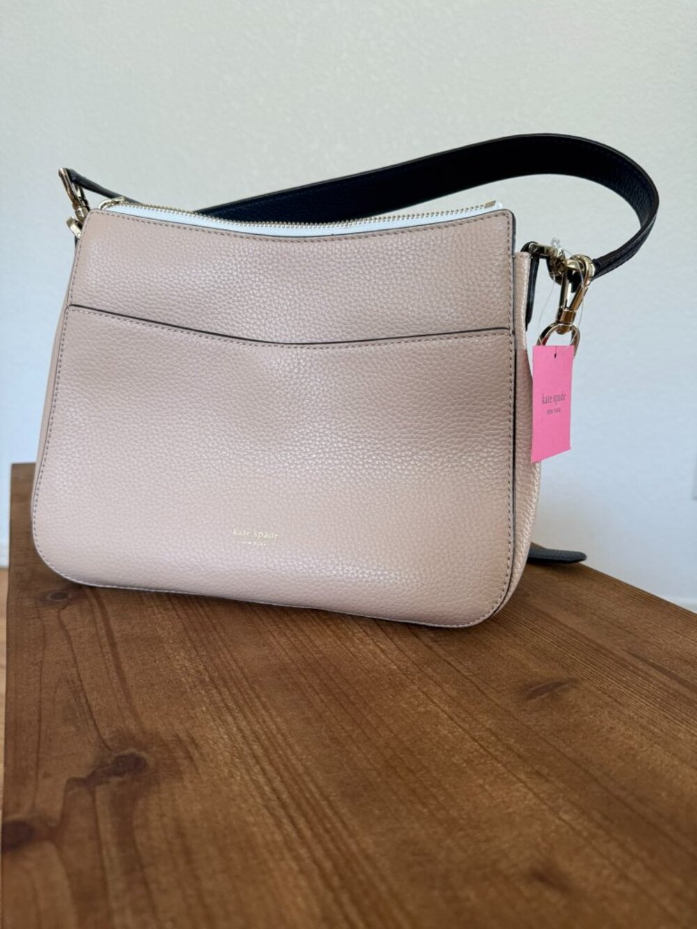 Kate Spade Hudson Medium Convertible Crossbody Bag – Parchment Multi - Picture 3 of 5